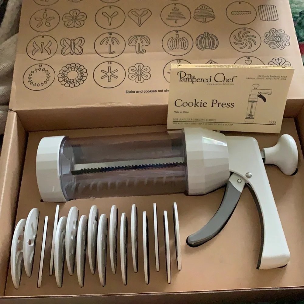 Cookie Press Pampered Chef Cookie Press 1525